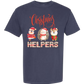 Christmas Helpers - Comfort Colors - Heavyweight Unisex Tee - Blues
