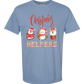 Christmas Helpers - Comfort Colors - Heavyweight Unisex Tee - Blues