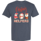 Christmas Helpers - Comfort Colors - Heavyweight Unisex Tee - Blues