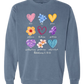 Galatians 5 - Spring - Comfort Colors - Sweatshirt - Blues