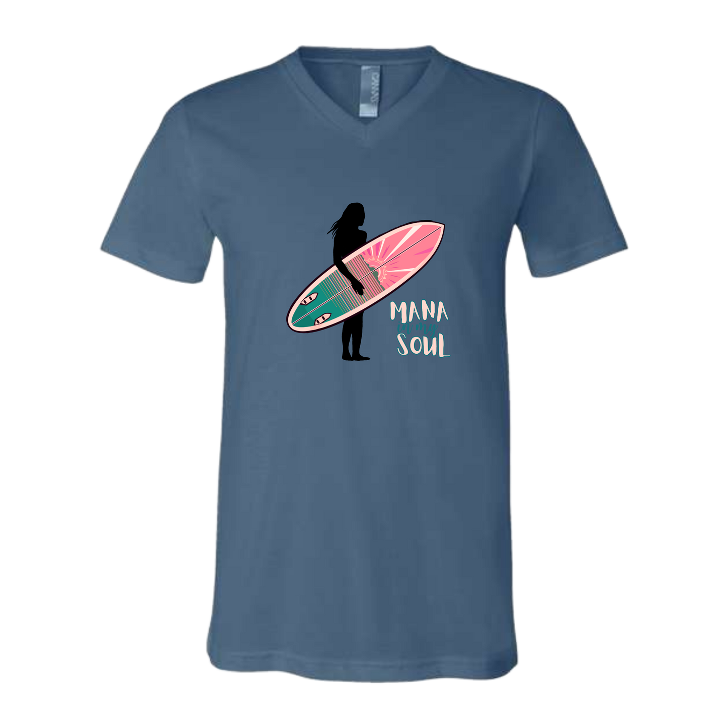 Mana in My Soul - Bella+Canvas - Unisex V-Neck - Assorted Colors