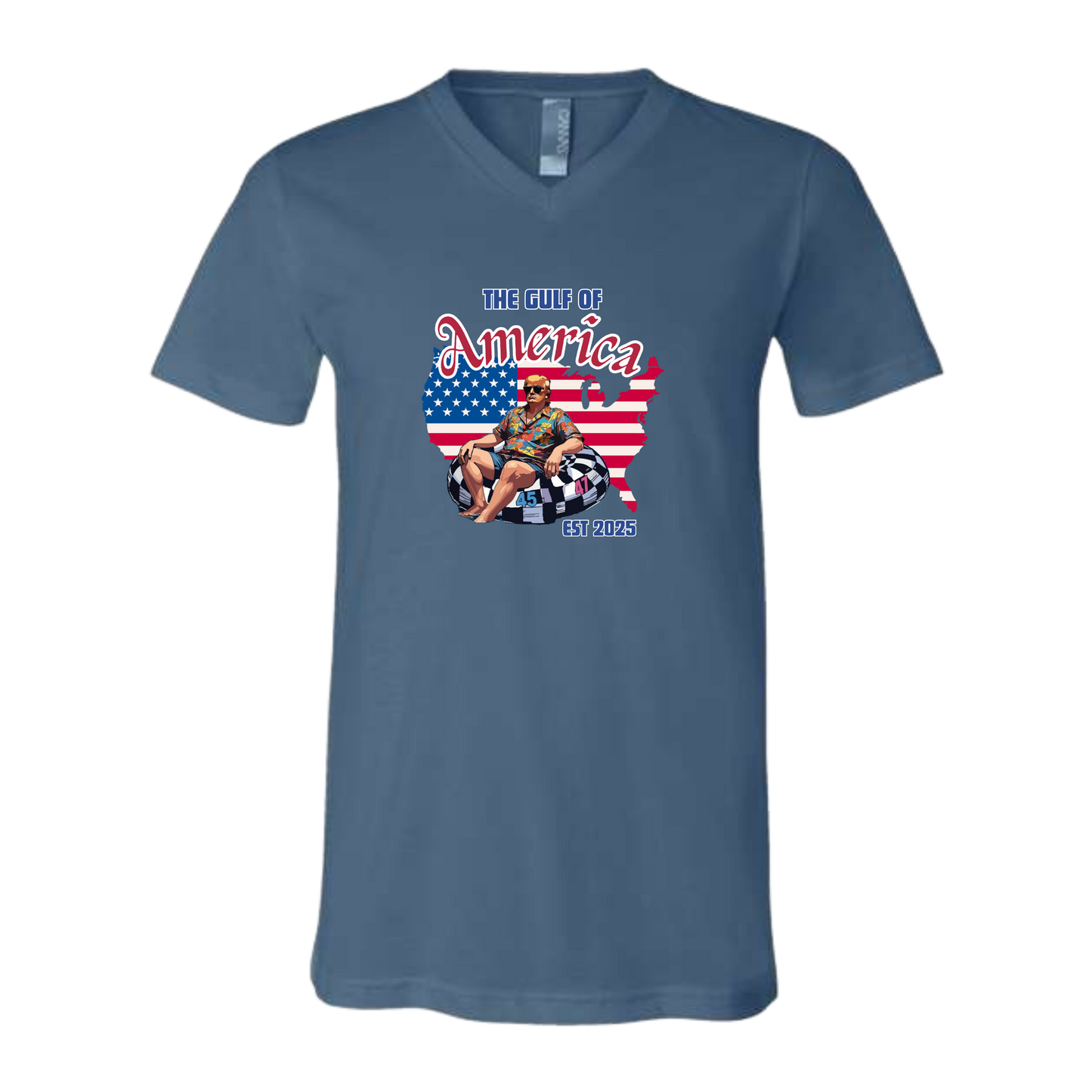 The Gulf of America - Bella+Canvas - Unisex V-Neck - Assorted Colors