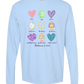 Galatians 5 - Easter - Comfort Colors - Heavyweight Long Sleeve Tee - Blues & Greens