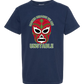 Masked Because We Are Unstable - Comfort Colors - Heavyweight Youth Tee - Neutral Colors & Blues