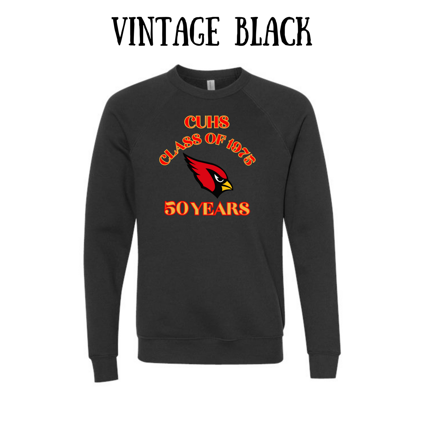 CUHS  - Sponge Fleece Raglan Sweatshirt - Neutrals