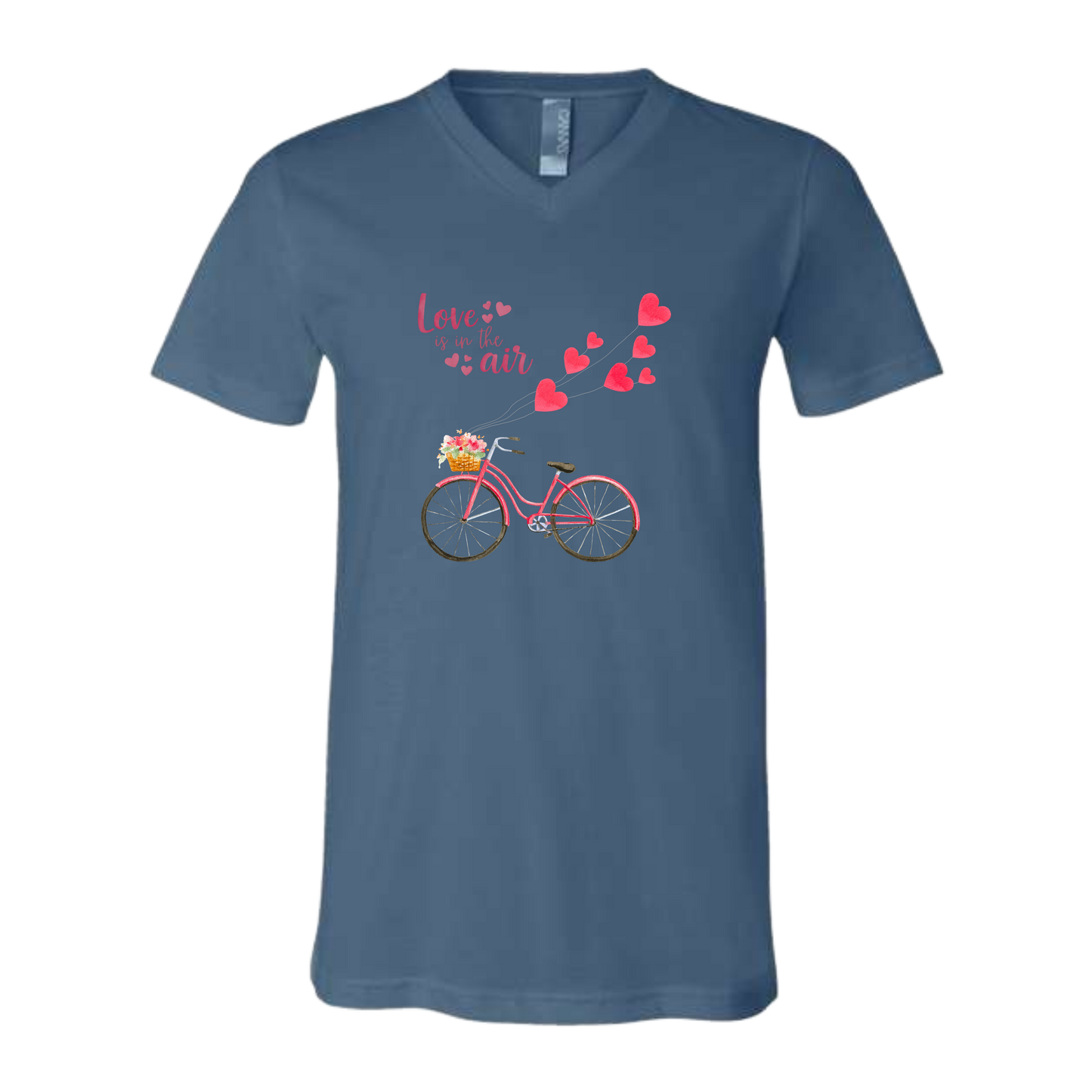 Love is in the Air - Bella+Canvas - Unisex V-Neck - Assorted Colors