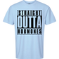 Straight Outta Hormones - Comfort Colors - Heavyweight Unisex Tee - Blues