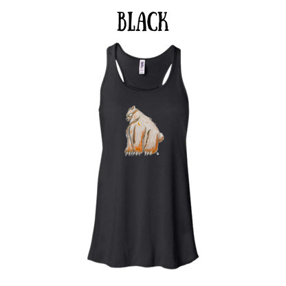 AC - Muscle Bear - Women's Flowy Racerback Tank