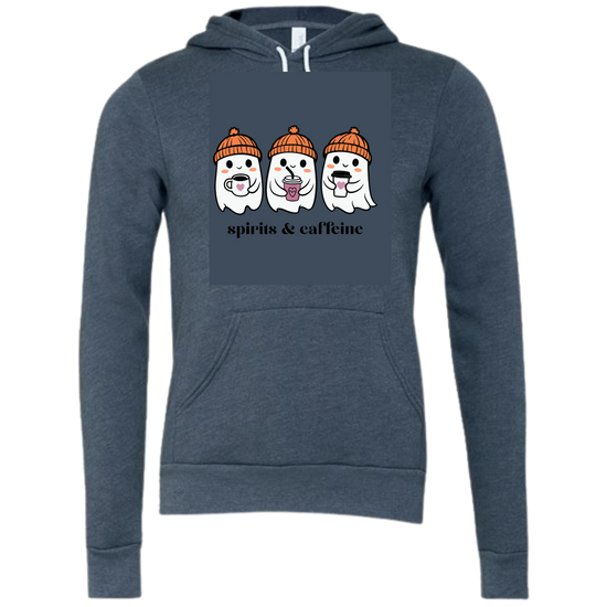 HP - Spirits & Caffeine - Sponge Fleece Hoodie - Blues, Purples