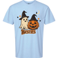 Halloween Besties - Comfort Colors - Heavyweight Unisex Tee - Blues