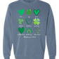 Galatians 5 - St Patrick's Day - Comfort Colors - Sweatshirt - Blues