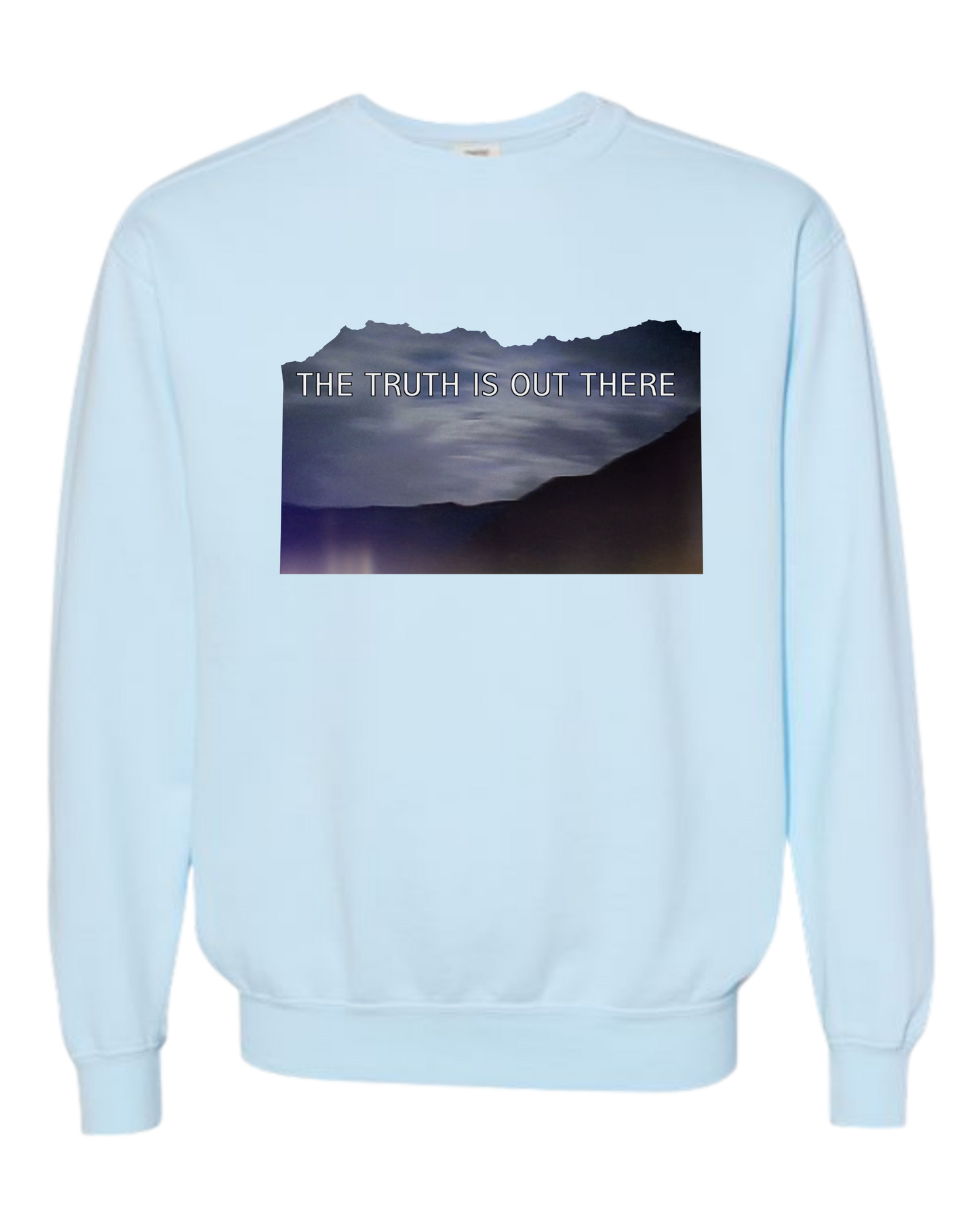 The Truth Is Out There - Comfort Colors - Sweatshirt - Blues