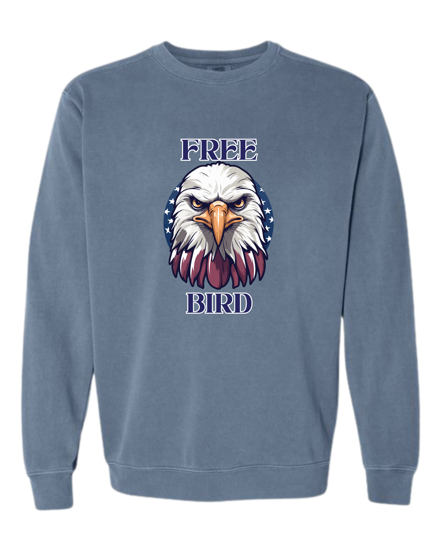 Free Bird - Comfort Colors - Sweatshirt - Blues