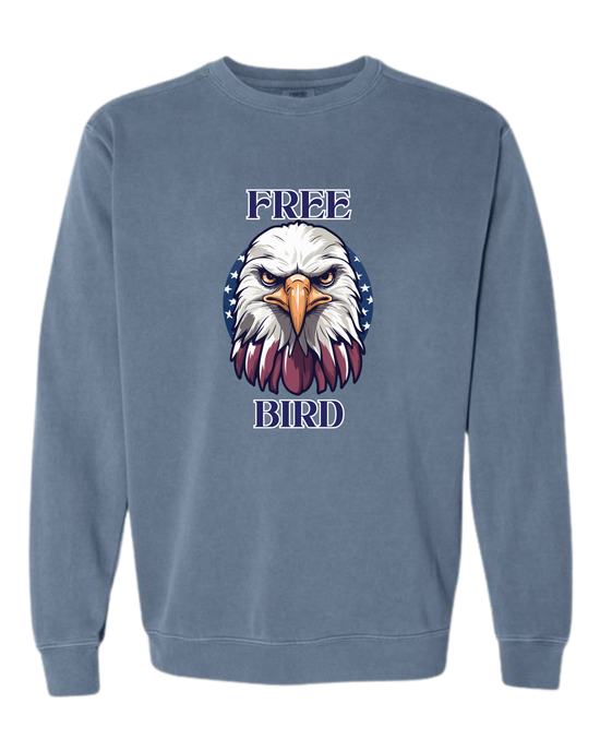 Free Bird - Comfort Colors - Sweatshirt - Blues