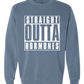 Straight Outta Hormones - Comfort Colors - Sweatshirt - Blues