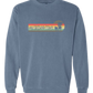 On Island Time - Comfort Colors - Sweatshirt - Blues