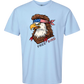 Rockin Free Bird - Comfort Colors - Heavyweight Unisex Tee - Blues