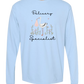 Delivery Specialist - Comfort Colors - Heavyweight Long Sleeve Tee - Blues & Greens