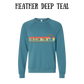 VP - On Island Time - Sponge Fleece Raglan Sweatshirt - Blues, Purples