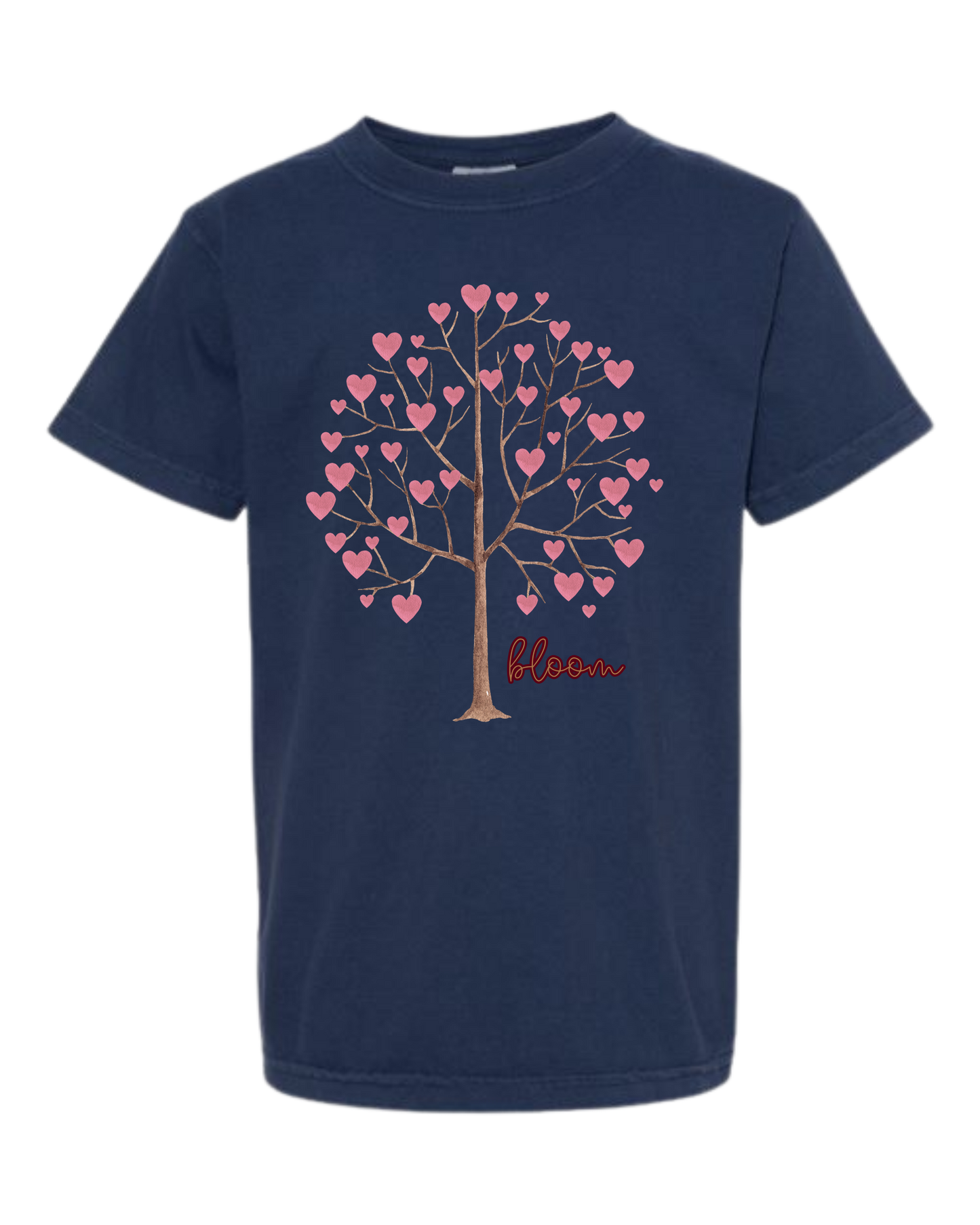 Bloom - Comfort Colors - Heavyweight Youth Tee - Neutral Colors & Blues