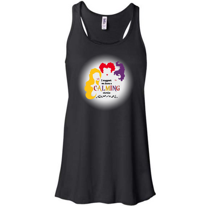 HP - Calming Circle - Women's Flowy Racerback Tank