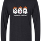 HP - Spirits & Caffeine - Unisex Long Sleeve - Neutral Colors