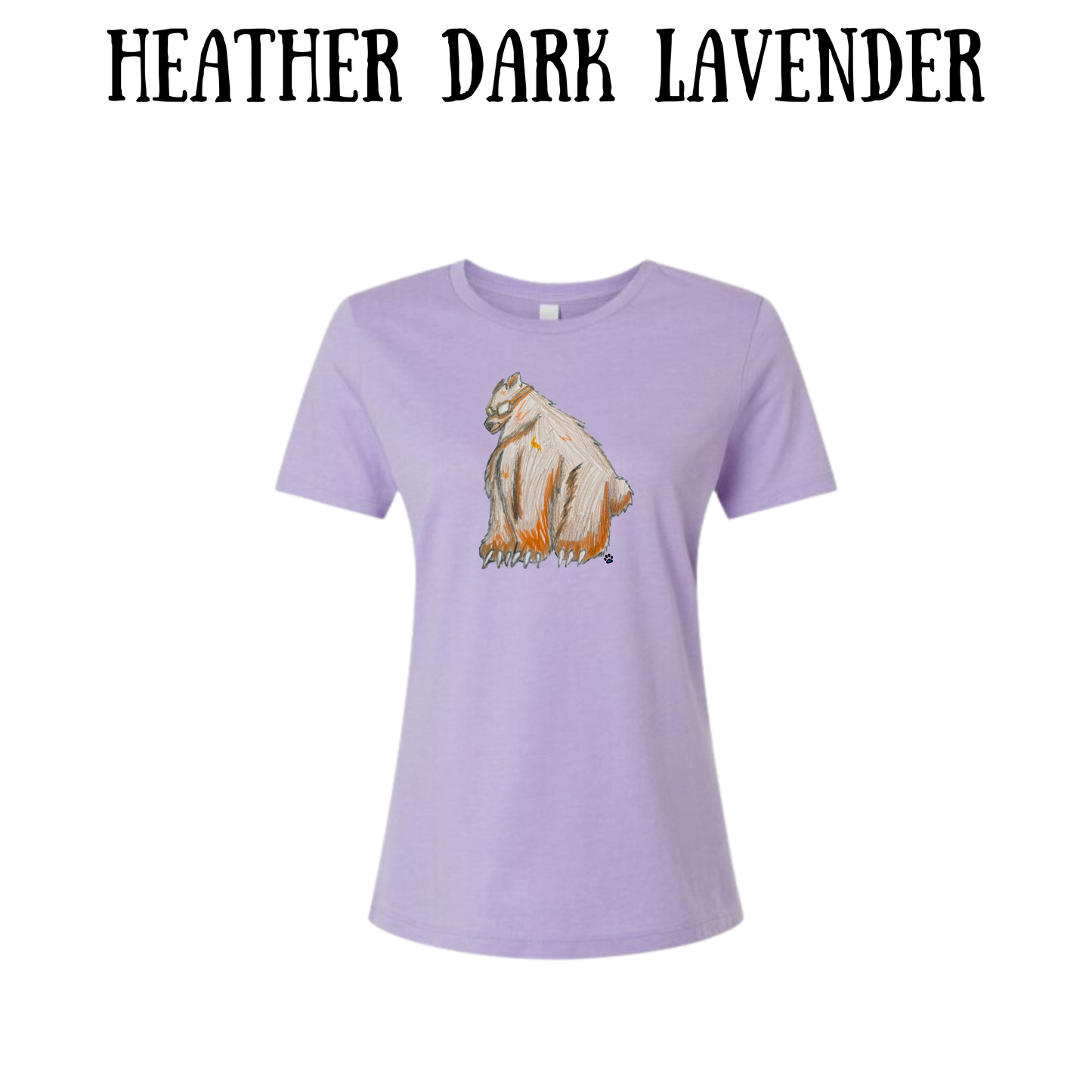 AC - Muscle Bear - Women's Relaxed Fit Tee - Assorted Colors