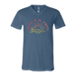 Sunsets & No Regrets - Bella+Canvas - Unisex V-Neck - Assorted Colors