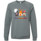Happy Hallothanksmas Gnomes - Sponge Fleece Raglan Sweatshirt - Blues, Purples