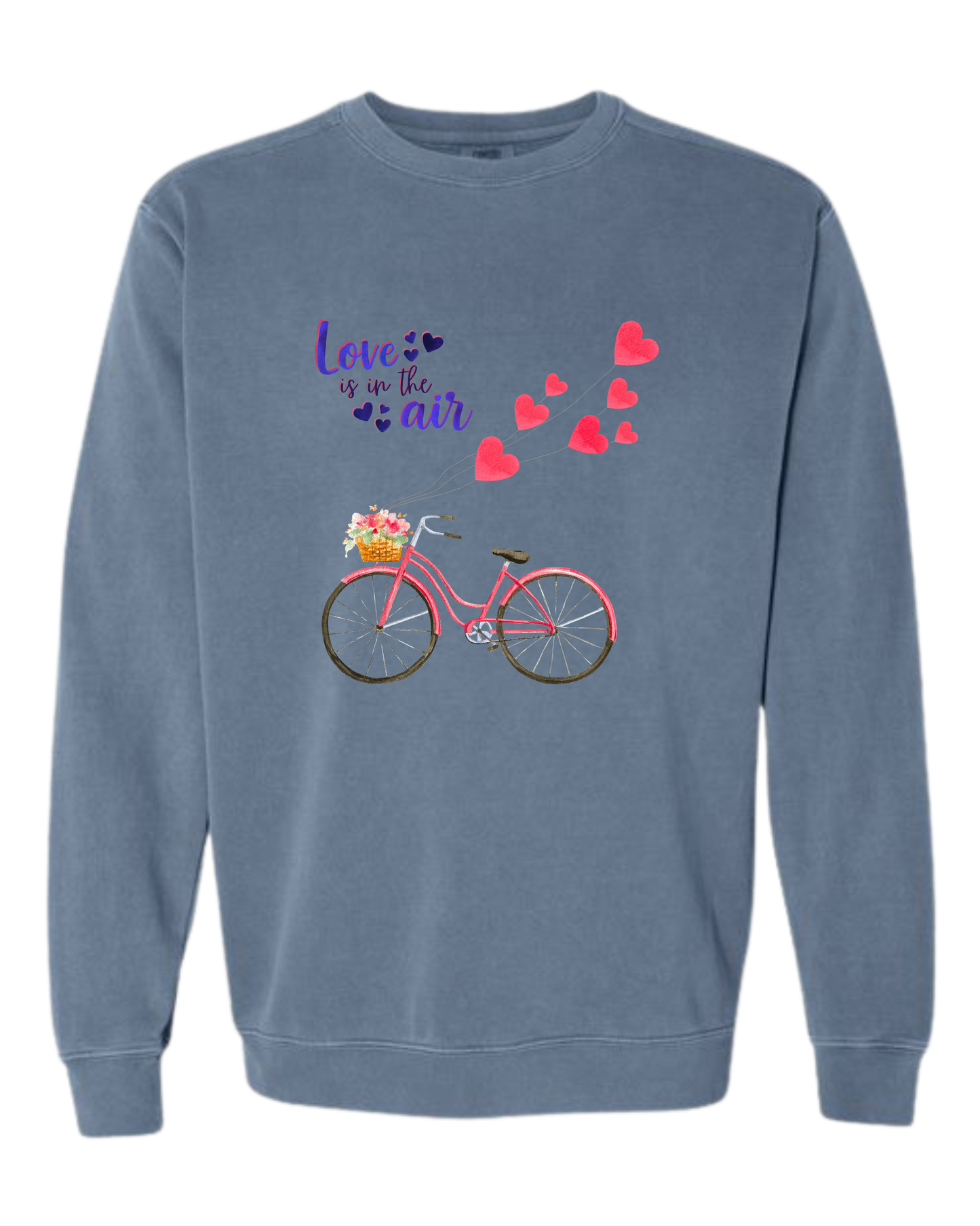 Love is in the Air - Comfort Colors - Sweatshirt - Blues