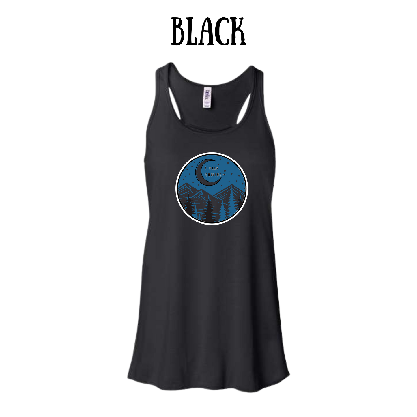 OP - Keep Shining - Women's Flowy Racerback Tank