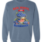Red, White, And Blueberries - Comfort Colors - Sweatshirt - Blues
