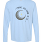 Embrace Each Period of Life - Comfort Colors - Heavyweight Long Sleeve Tee - Blues & Greens