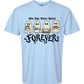 Sourdough Ghosties - Comfort Colors - Heavyweight Unisex Tee - Blues