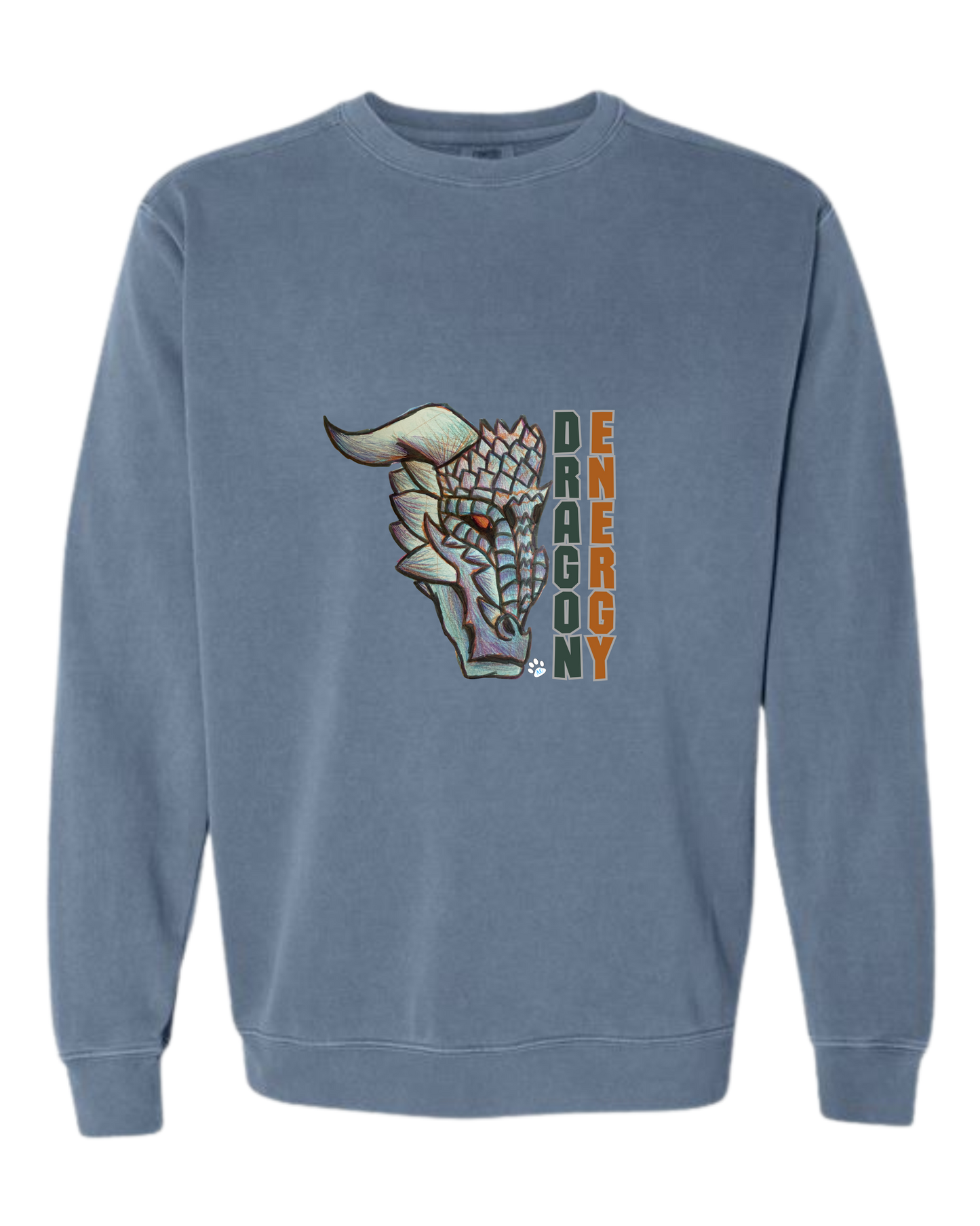 Dragon Energy - Comfort Colors - Sweatshirt - Blues