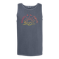 Sunsets & No Regrets - Comfort Colors - Unisex Tank - Neutral Colors & Blues