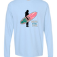 Mana in My Soul - Comfort Colors - Heavyweight Long Sleeve Tee - Blues & Greens
