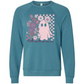 HP - Autumn Ghost - Sponge Fleece Raglan Sweatshirt - Blues, Purples