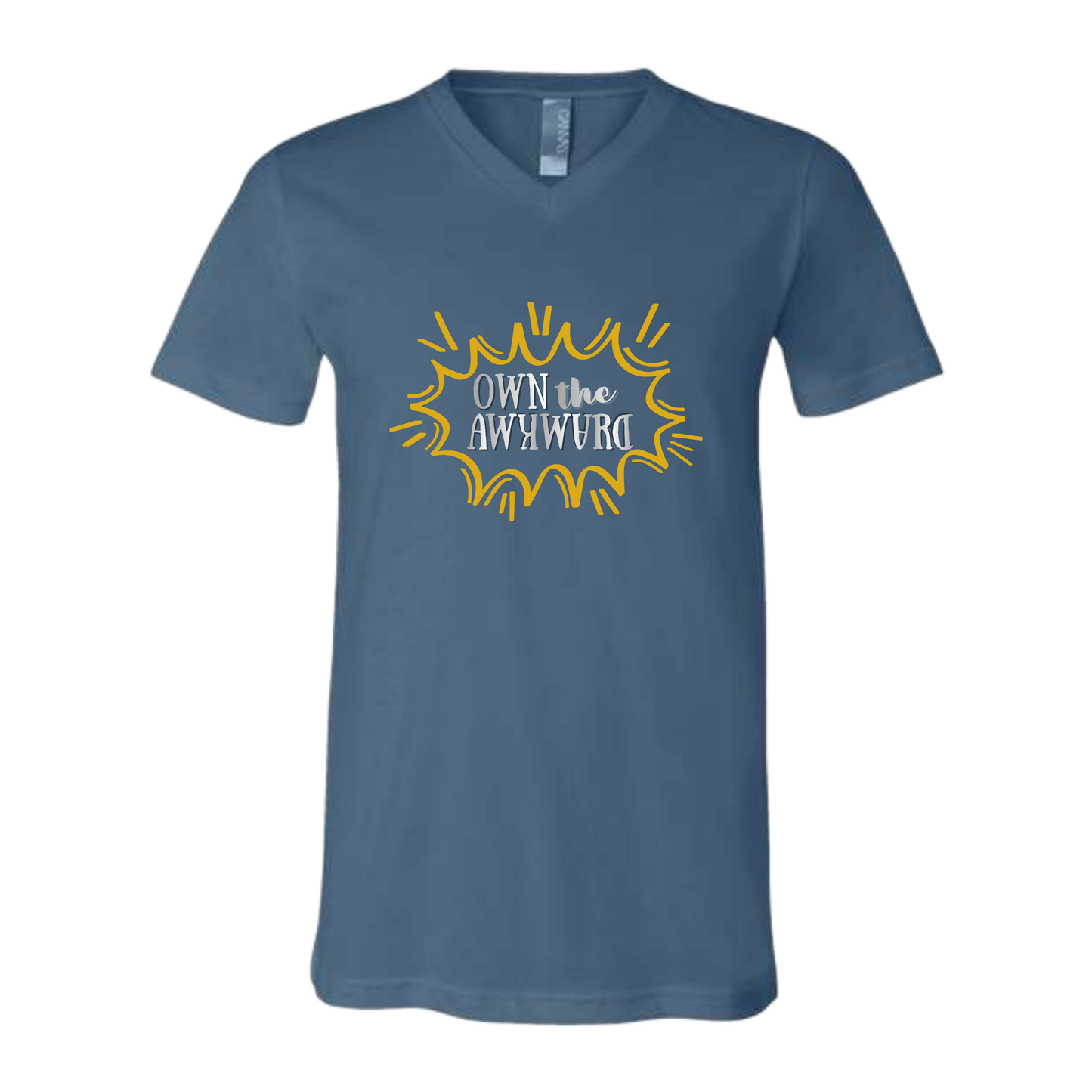 Own the Awkward - Bella+Canvas - Unisex V-Neck - Assorted Colors