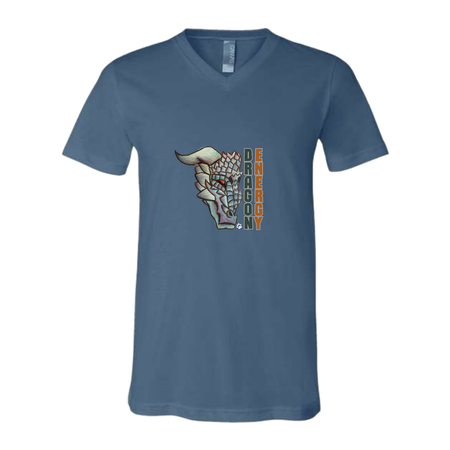 Dragon Energy - Bella+Canvas - Unisex V-Neck - Assorted Colors
