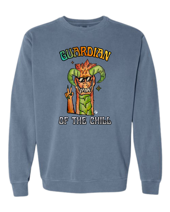 Guardian of The Chill - Comfort Colors - Sweatshirt - Blues