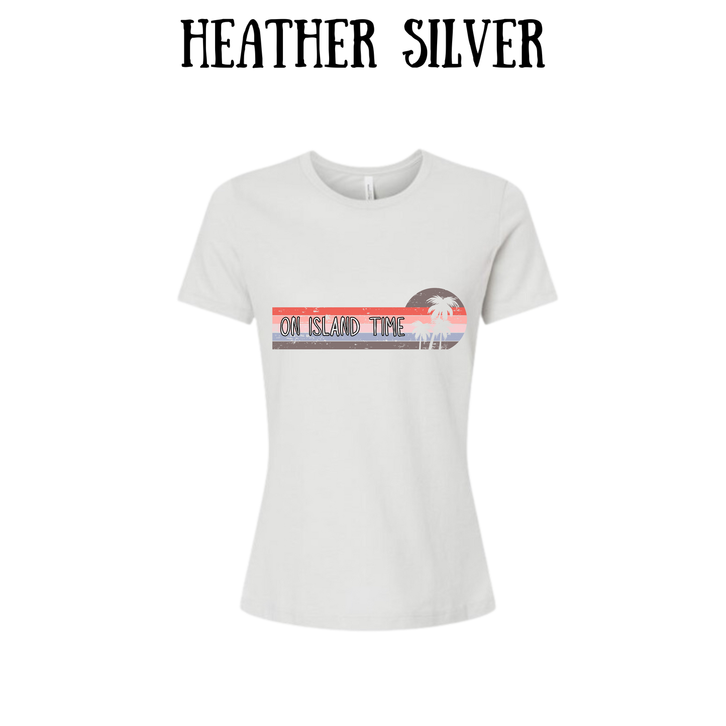 VP - On Island Time - Women's relaxed fit tee - Neutrals