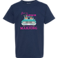 Get in Loser We're Playing Mahjong - Comfort Colors - Heavyweight Youth Tee - Neutral Colors & Blues