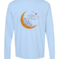 Not A Hot Mess Just A Hot Flash - Comfort Colors - Heavyweight Long Sleeve Tee - Blues & Greens
