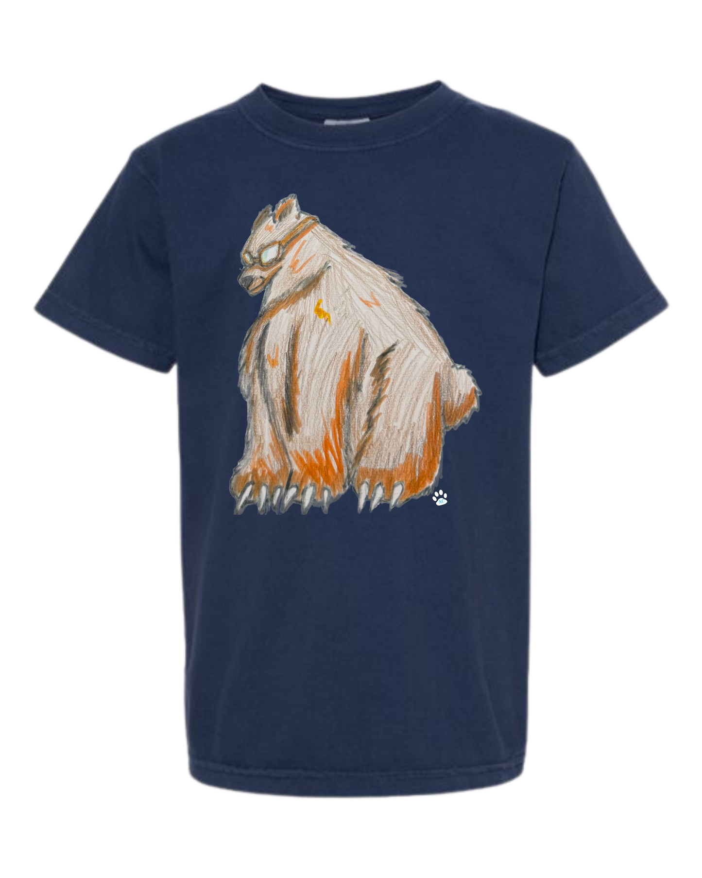 Muscle Bear - Comfort Colors - Heavyweight Youth Tee - Neutral Colors & Blues