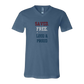 Saved. Free. Loud & Proud - Bella+Canvas - Unisex V-Neck - Assorted Colors