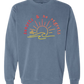 Sunsets & No Regrets - Comfort Colors - Sweatshirt - Blues
