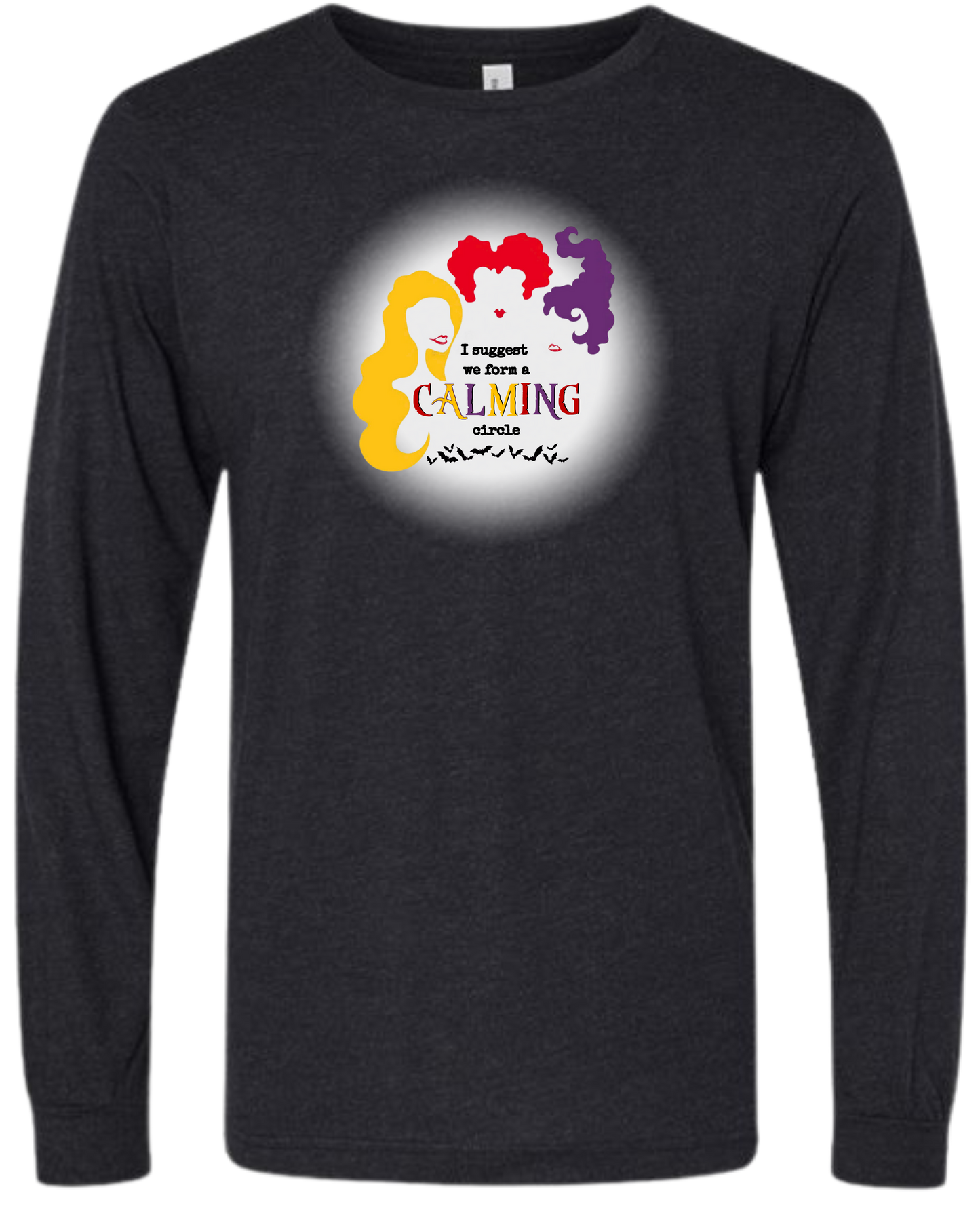 Calming Circle - Unisex Long Sleeve - Neutral Colors