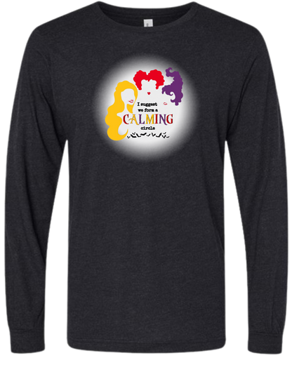 HP - Calming Circle - Unisex Long Sleeve - Neutral Colors