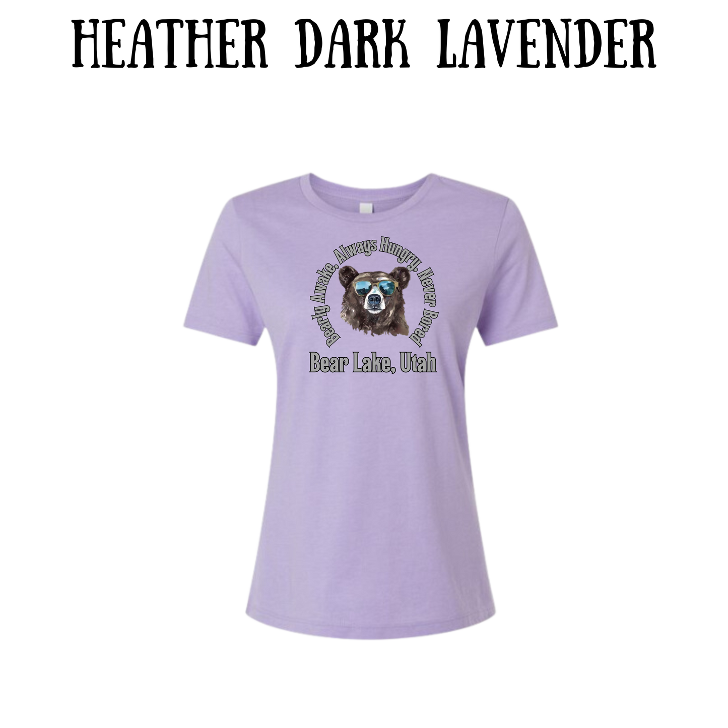 CP - Bear Lake Utah - Women's Relaxed Fit Tee - Assorted Colors
